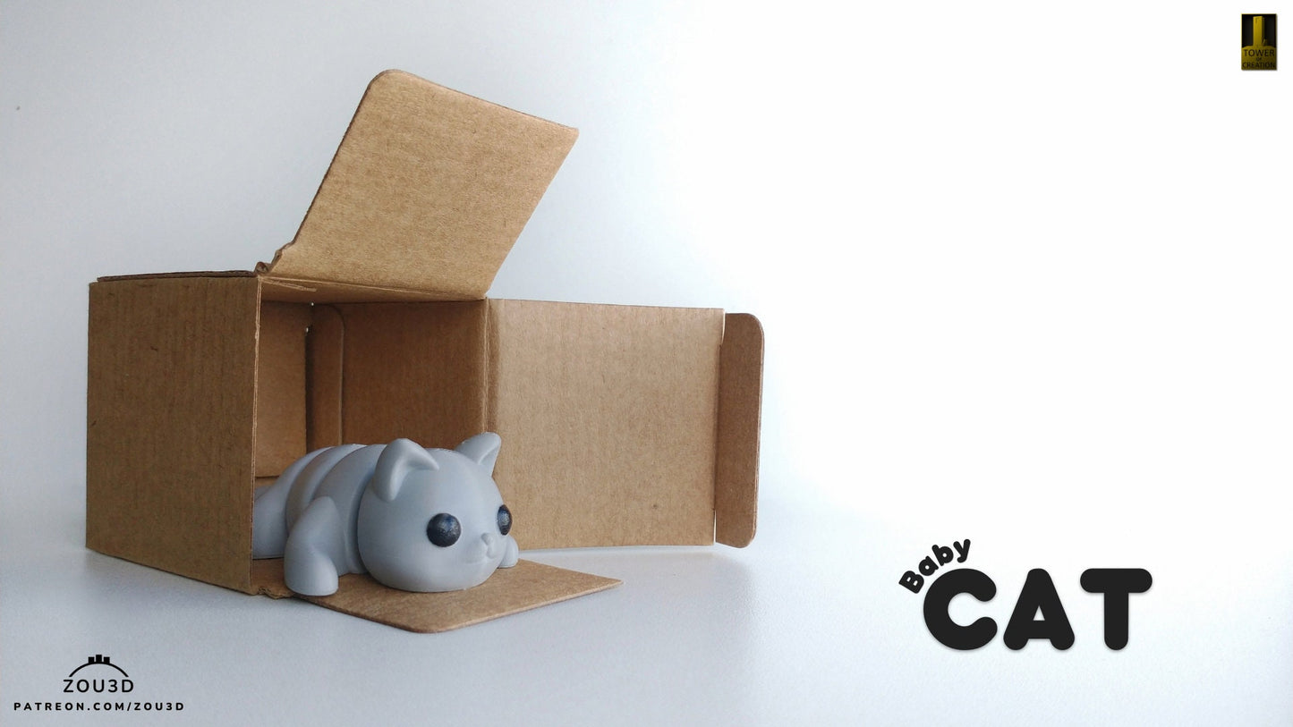 Articulated Micro Animals – Cute Sensory Fidget Friends – 3D Printed Mini Stress Relief Toys