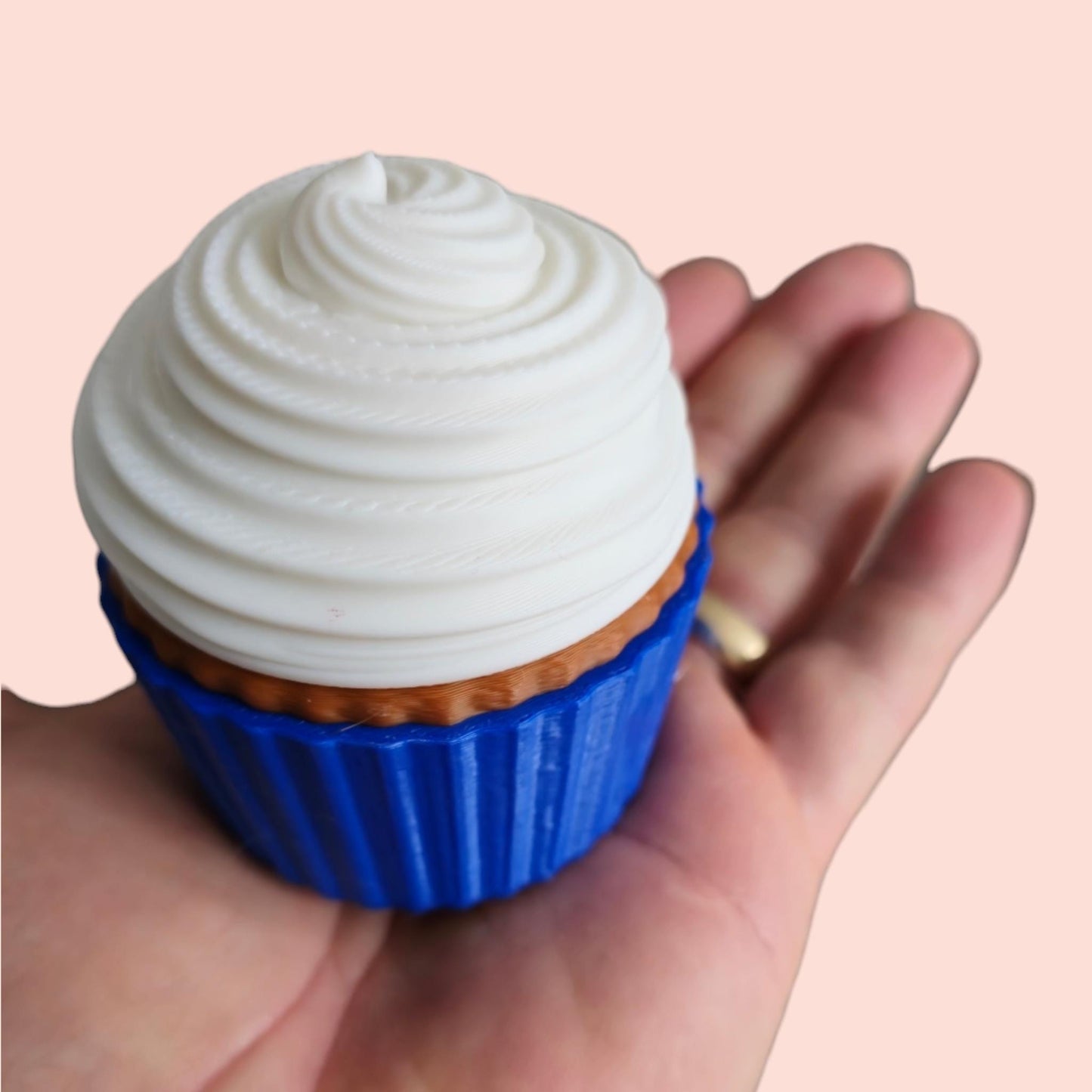 Articulated Koala with Cupcake Pod – 3D Printed Sensory Fidget Bear in Collectible Case