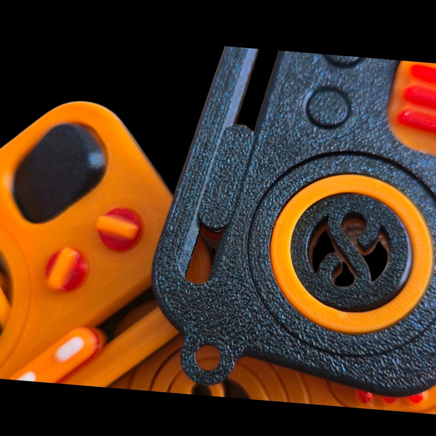 The Chaos Fidget – Spinning, Sliding, Clicking Desk Toy | Multi-Action Fidget for Anxiety & Focus