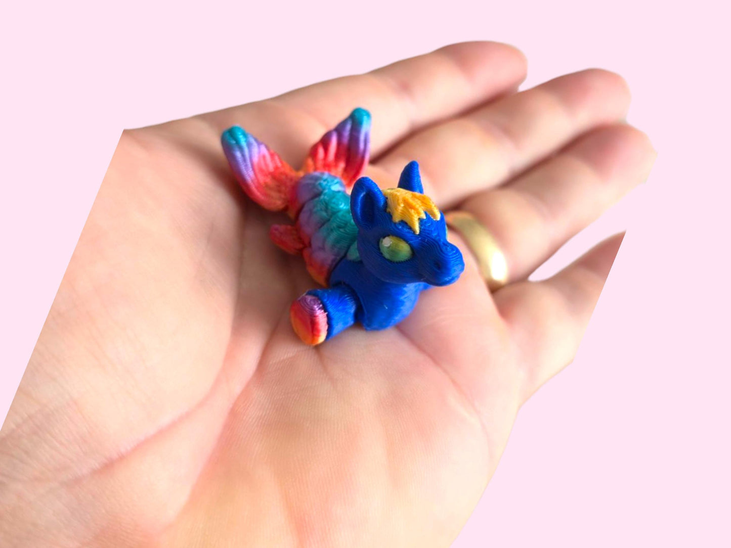 Hippocampus Hatchling Collection – 3D Printed Baby Sea Dragon Figurines – Mythical Ocean Creatures – Fantasy Gift for Collectors & Decor