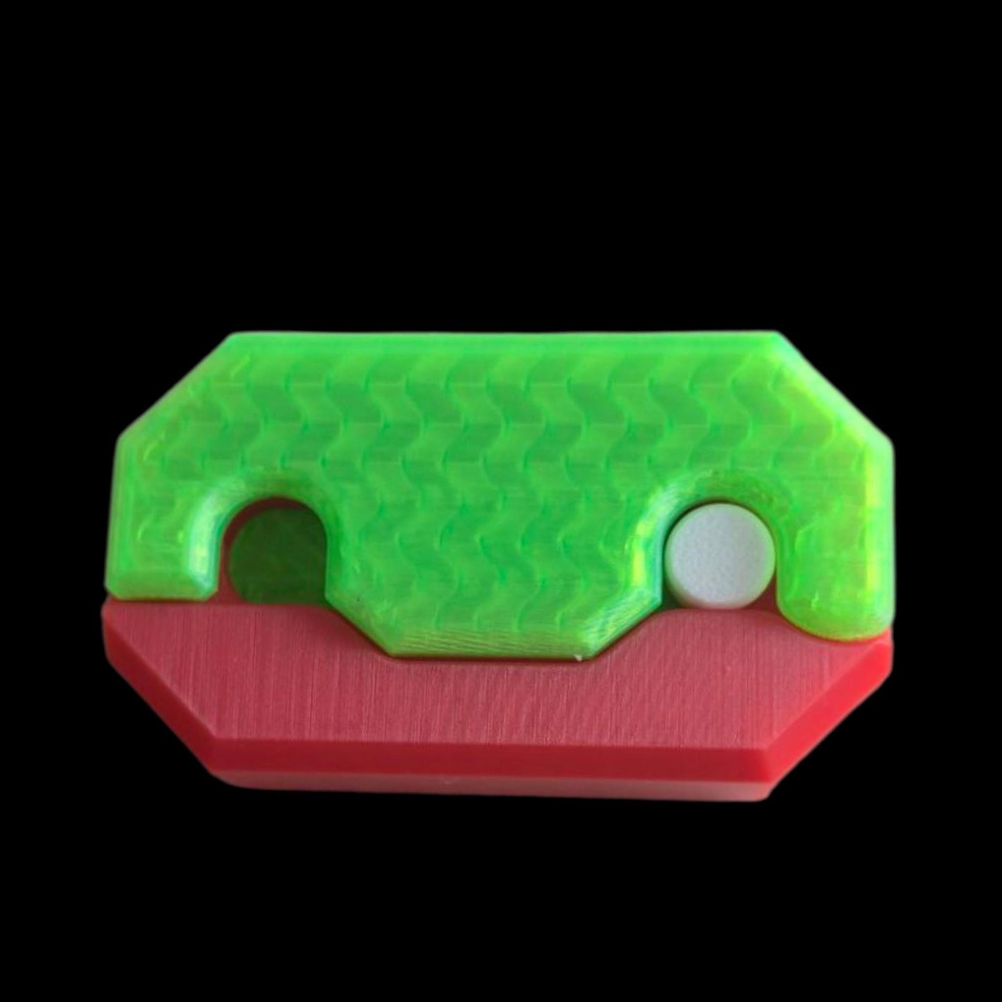 3D Printed Gravity Knife Fidget – Flip & Click Toy for Stress Relief | Safe EDC Fidget for Adults & Teens