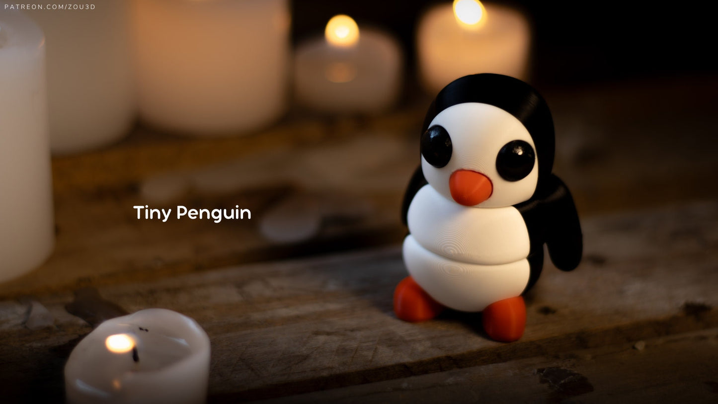 Articulated Micro Animals – Cute Sensory Fidget Friends – 3D Printed Mini Stress Relief Toys