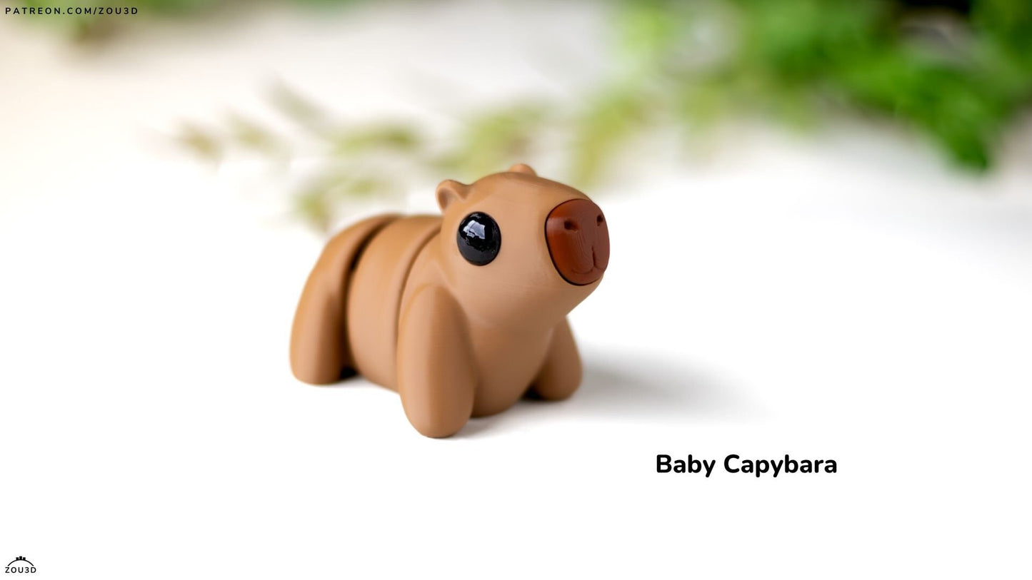 Micro Animals – Miniature 3D Printed Creatures – Sensory & Collectible Fidget Toys