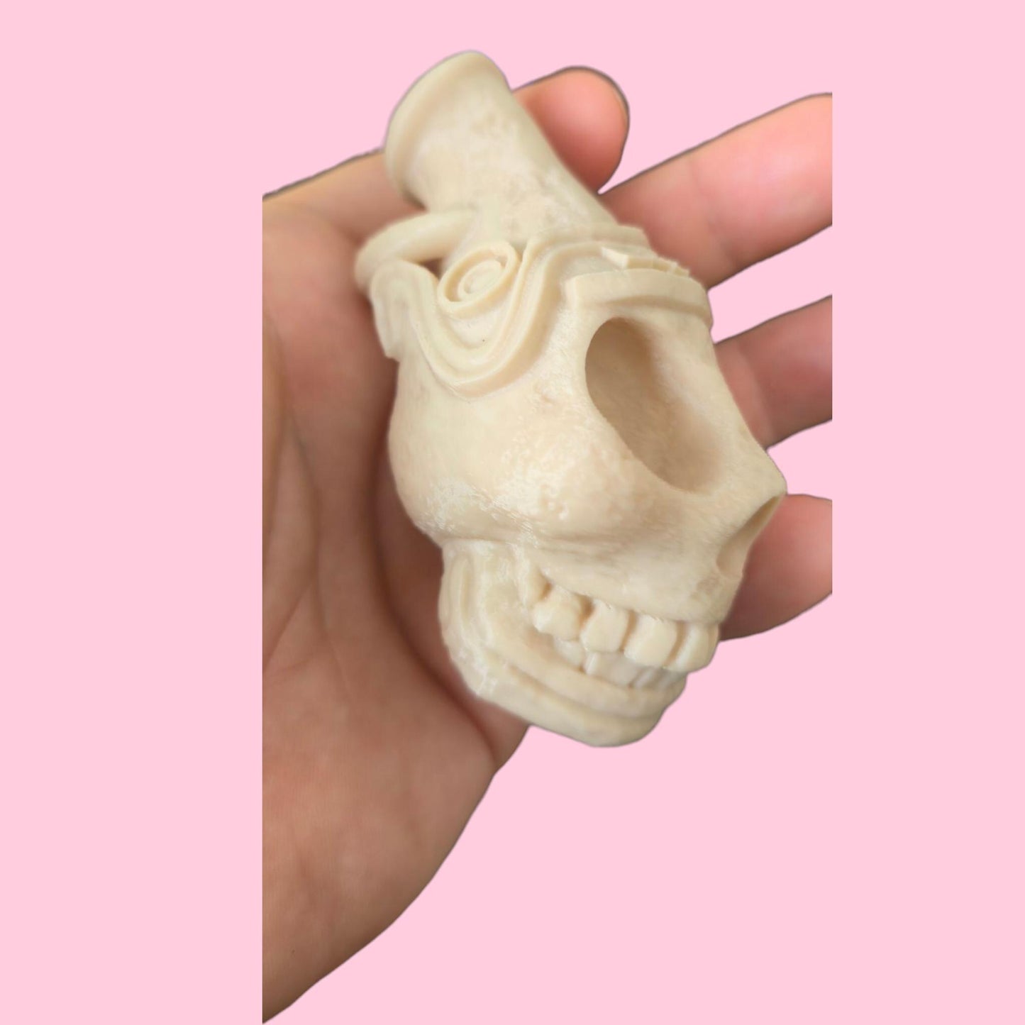 Blow the bone-chilling scream of the ancients. This handcrafted Aztec death whistle delivers a terrifying sound. A unique gift, replica, or tribal decor piece.