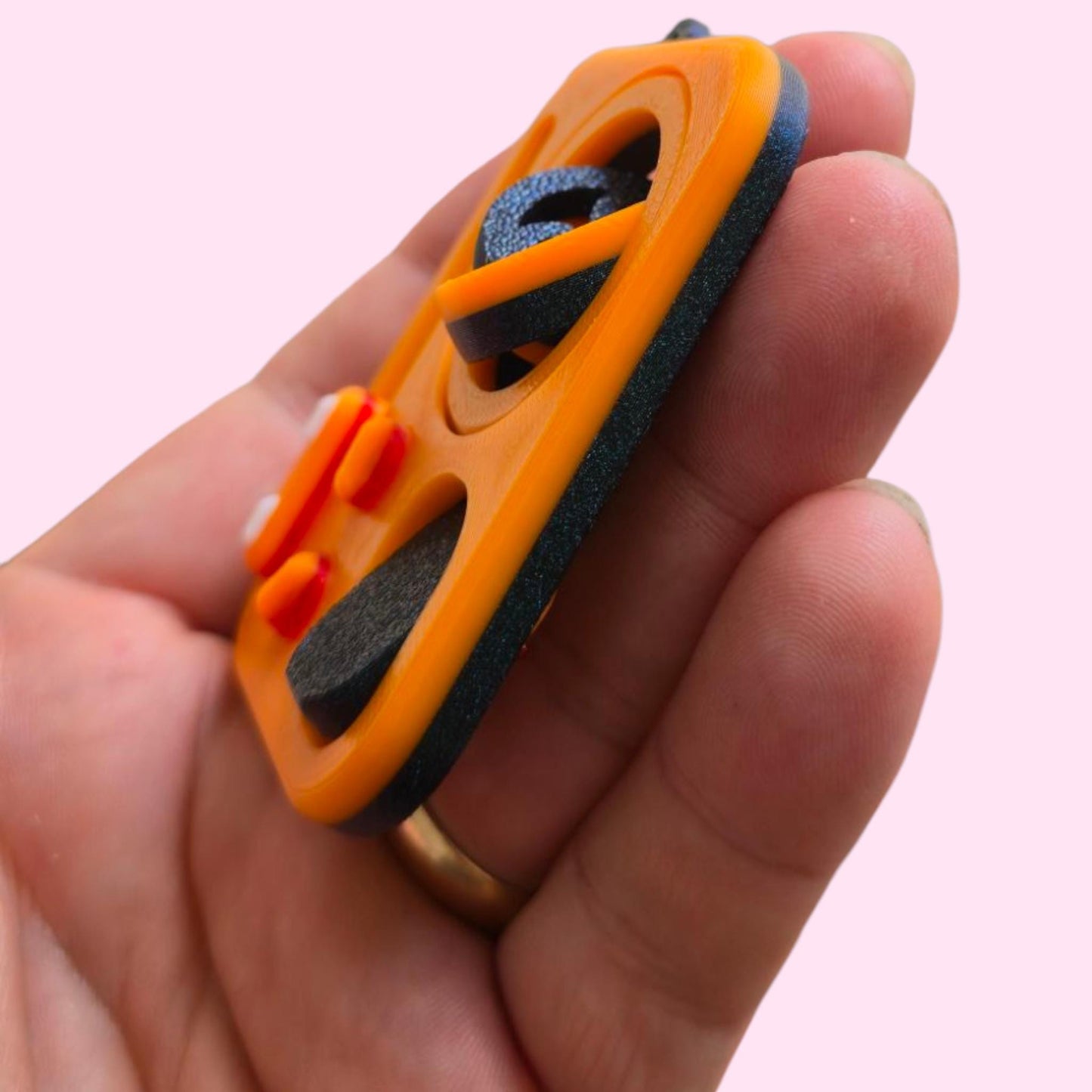 The Chaos Fidget – Spinning, Sliding, Clicking Desk Toy | Multi-Action Fidget for Anxiety & Focus