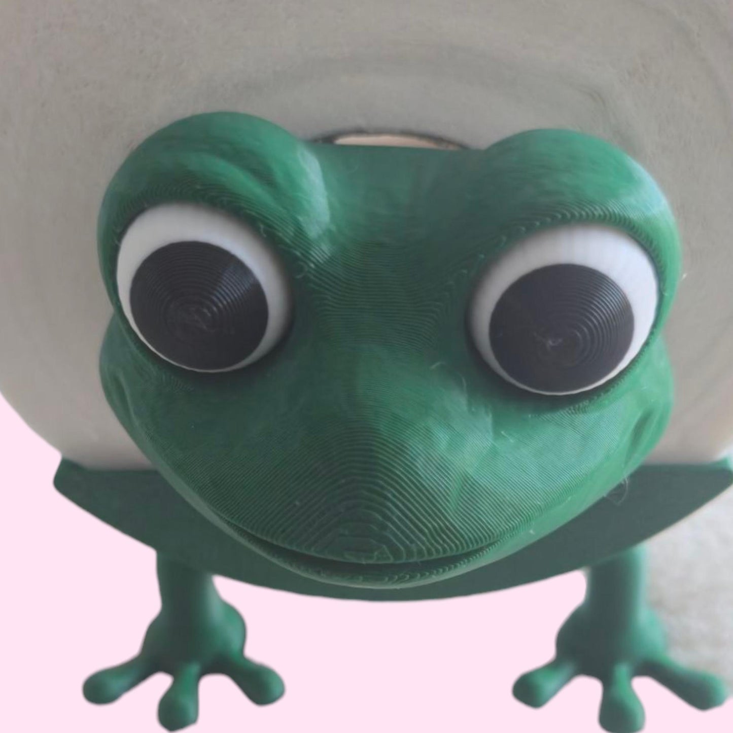 Chunky Frog Toilet Roll Holder – Quirky 3D Printed Bathroom Decor