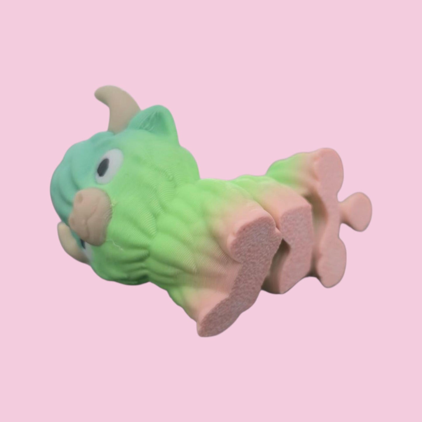 Articulated Highland Cow – 3D Printed Poseable Fidget Desk Toy for Cow Lovers