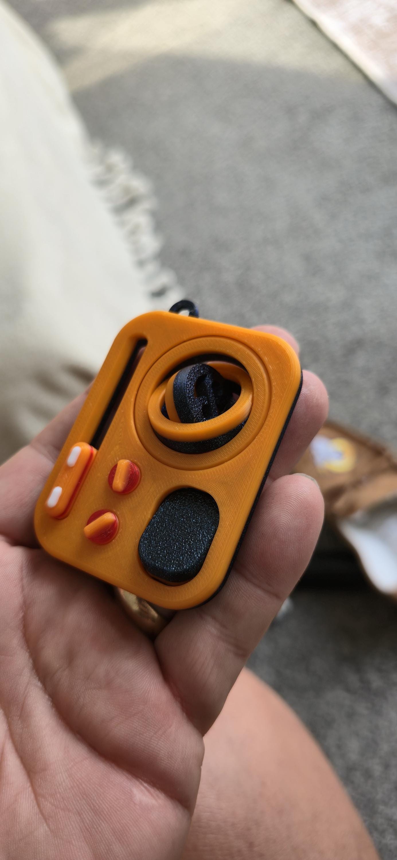 The Chaos Fidget – Spinning, Sliding, Clicking Desk Toy | Multi-Action Fidget for Anxiety & Focus