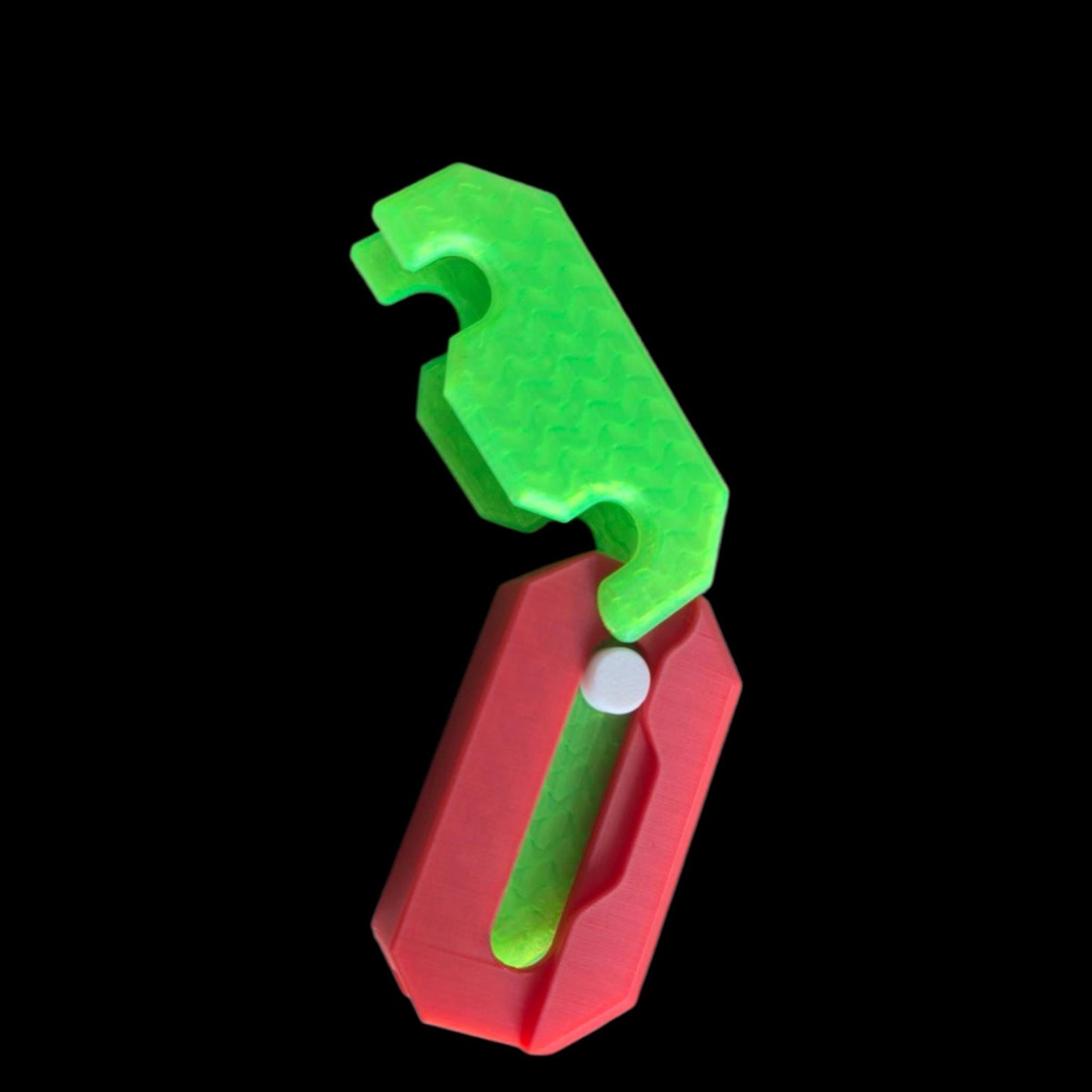 3D Printed Gravity Knife Fidget – Flip & Click Toy for Stress Relief | Safe EDC Fidget for Adults & Teens