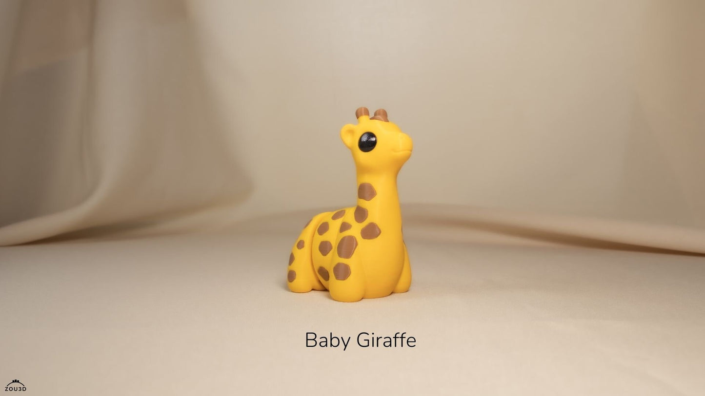 Articulated Micro Animals – Cute Sensory Fidget Friends – 3D Printed Mini Stress Relief Toys