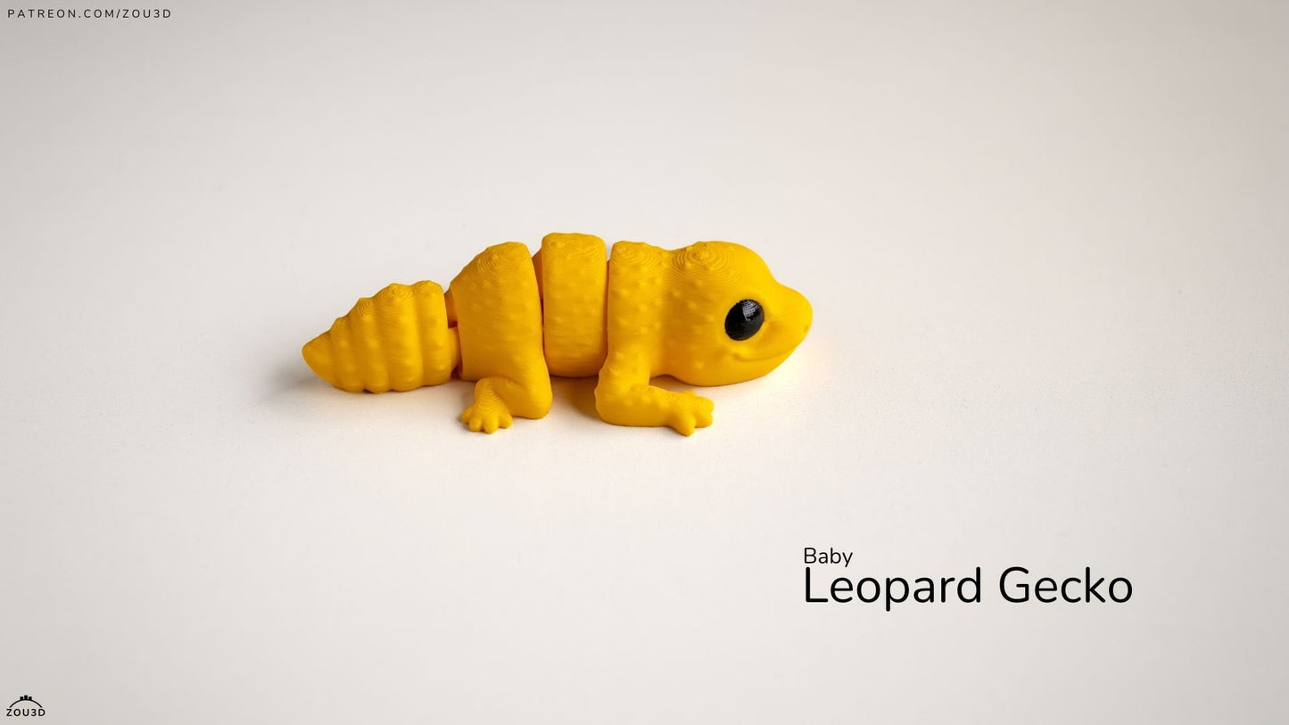 Articulated Micro Animals – Cute Sensory Fidget Friends – 3D Printed Mini Stress Relief Toys
