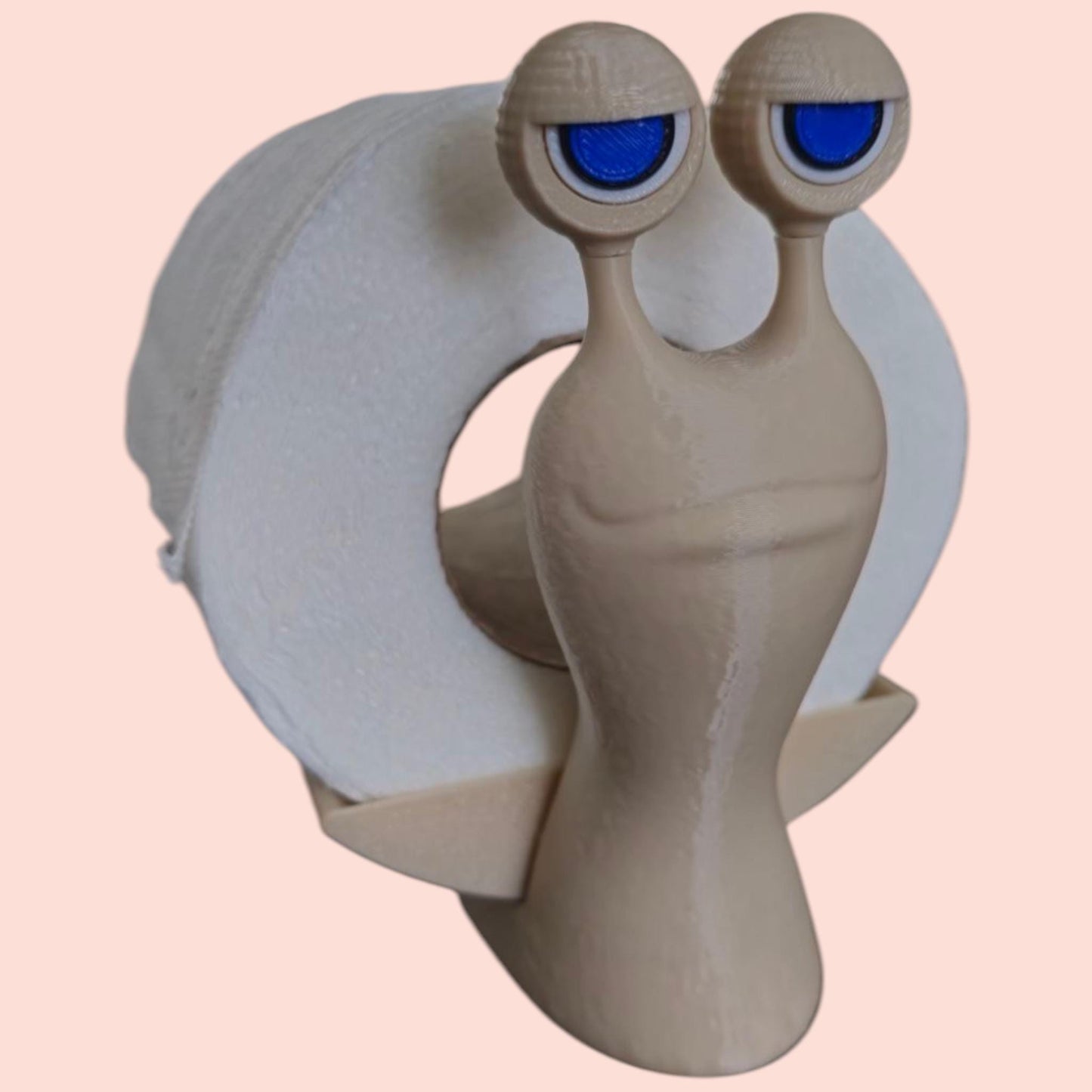 Silly Slug Toilet Roll Holder – Quirky 3D Printed Bathroom Buddy