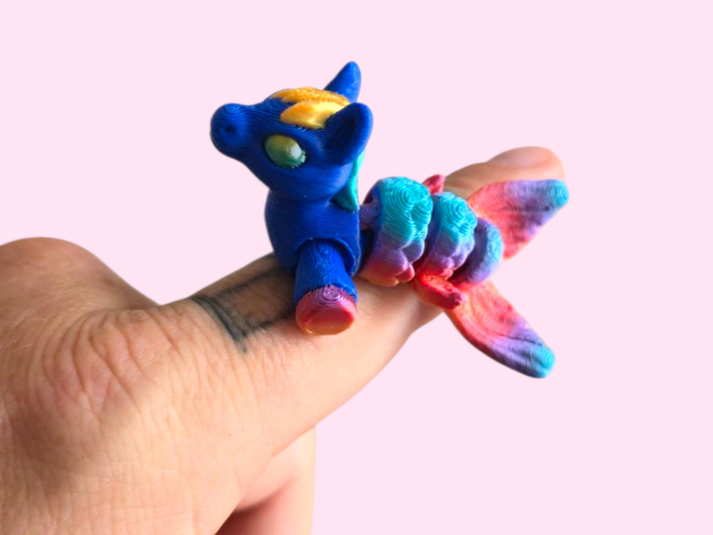Hippocampus Hatchling Collection – 3D Printed Baby Sea Dragon Figurines – Mythical Ocean Creatures – Fantasy Gift for Collectors & Decor