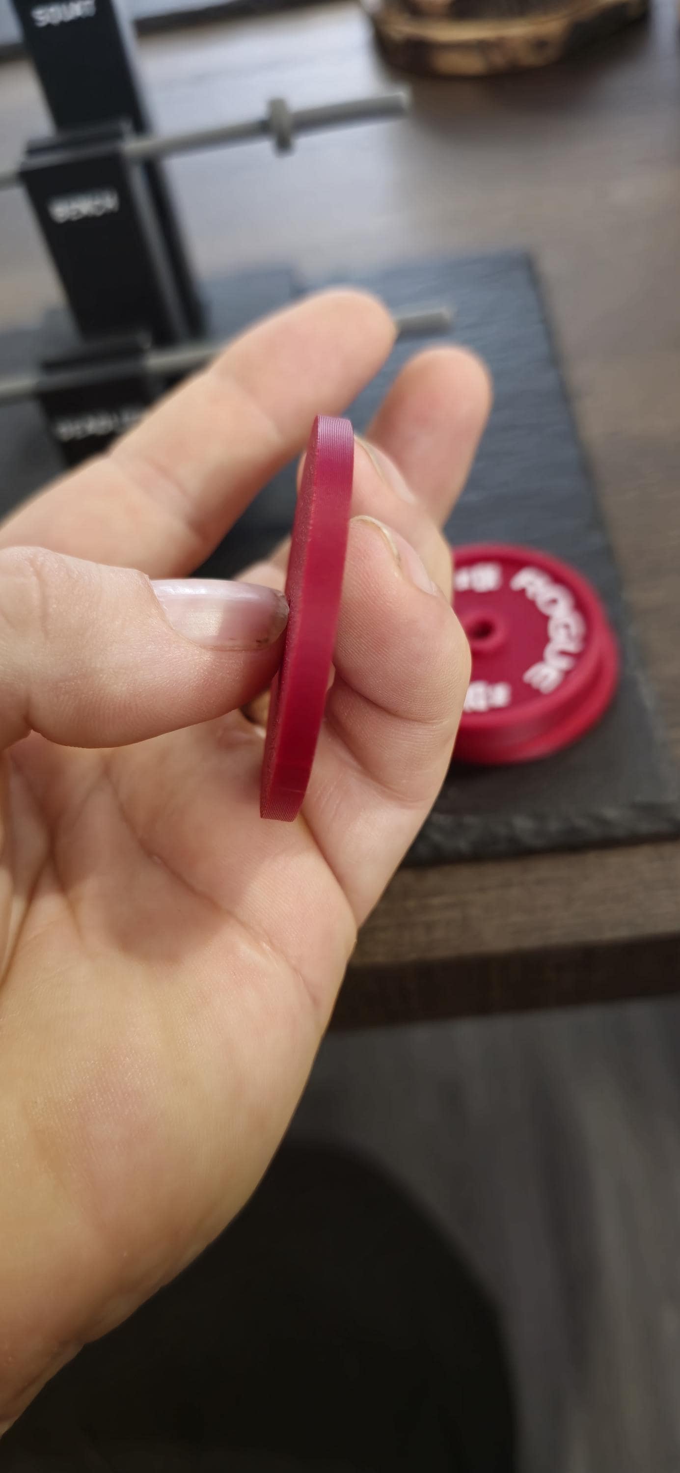 customizable 3D Printed PR Tracker for CrossFit & Powerlifting – Track Personal Records up to 470kg