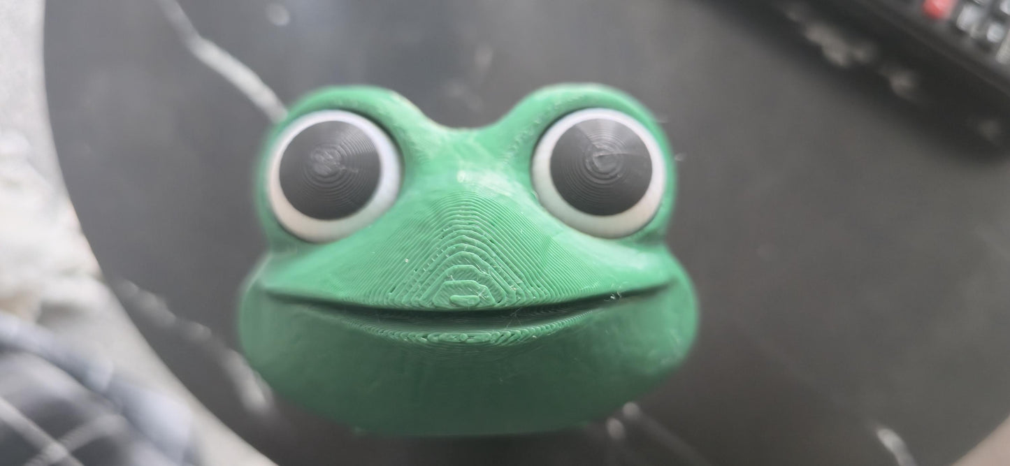 Chunky Frog Toilet Roll Holder – Quirky 3D Printed Bathroom Decor
