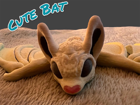 Cute Articulated Bat – Sensory Fidget Gift