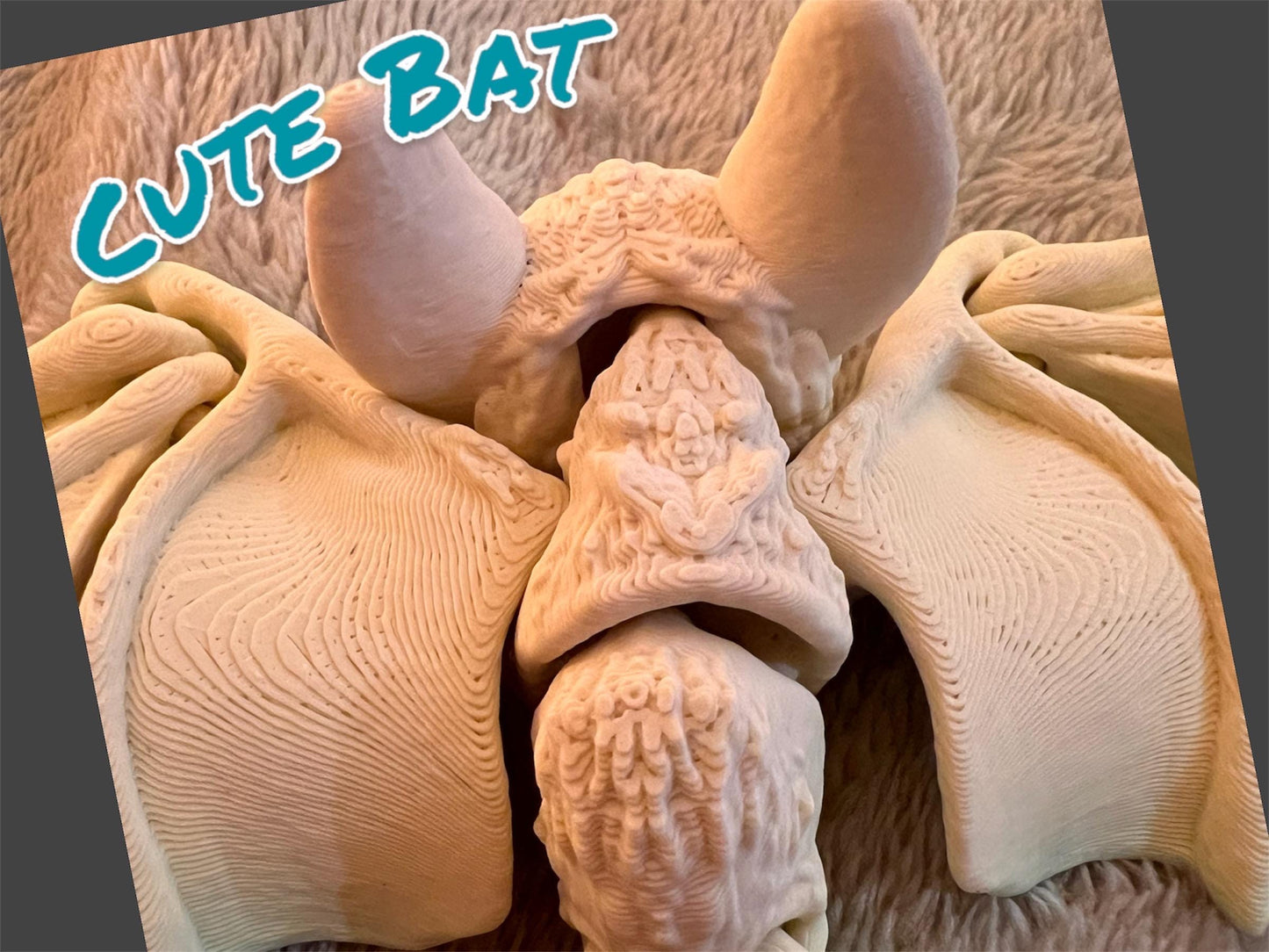 Cute Articulated Bat – Sensory Fidget Gift