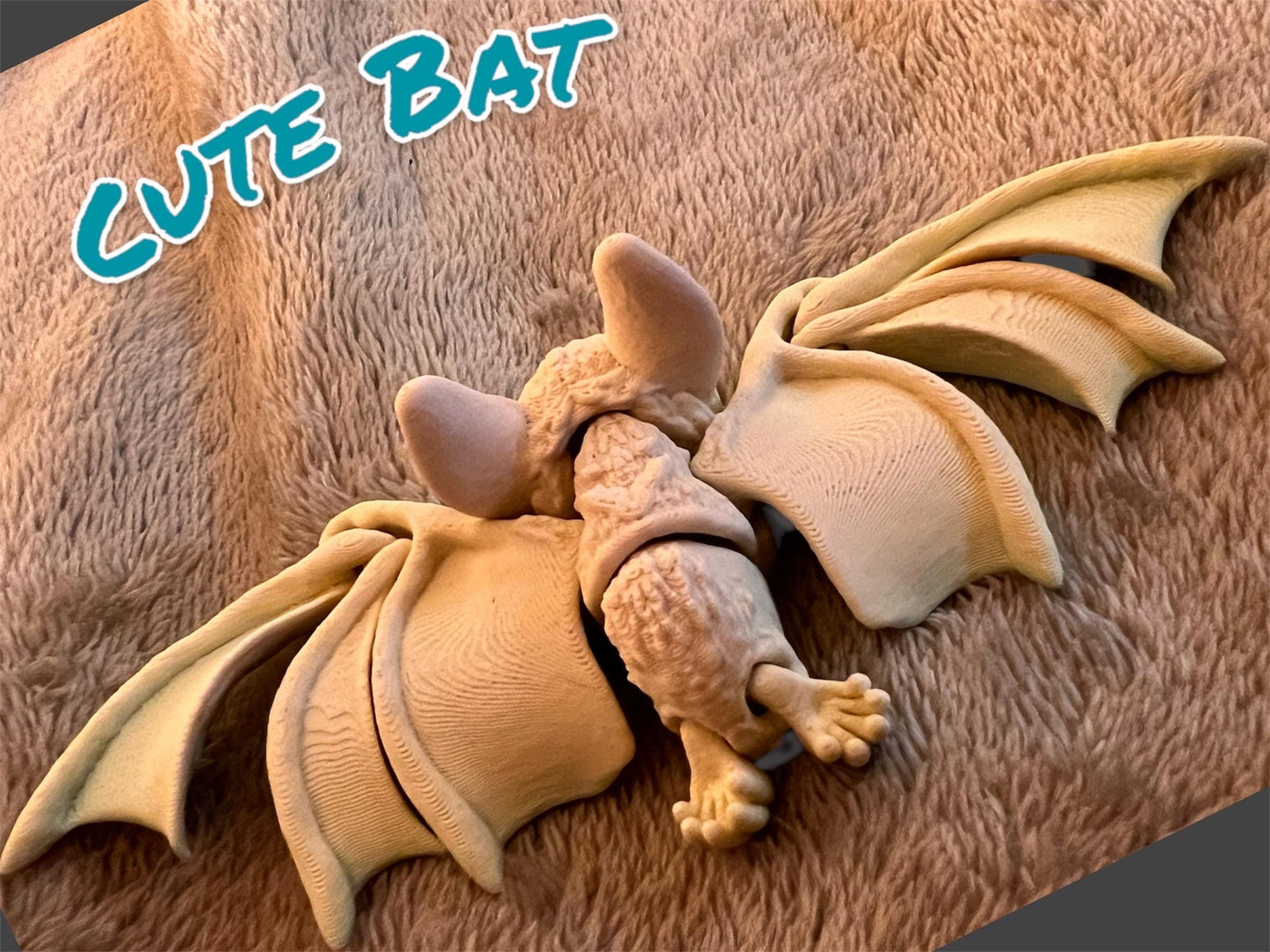 Cute Articulated Bat – Sensory Fidget Gift