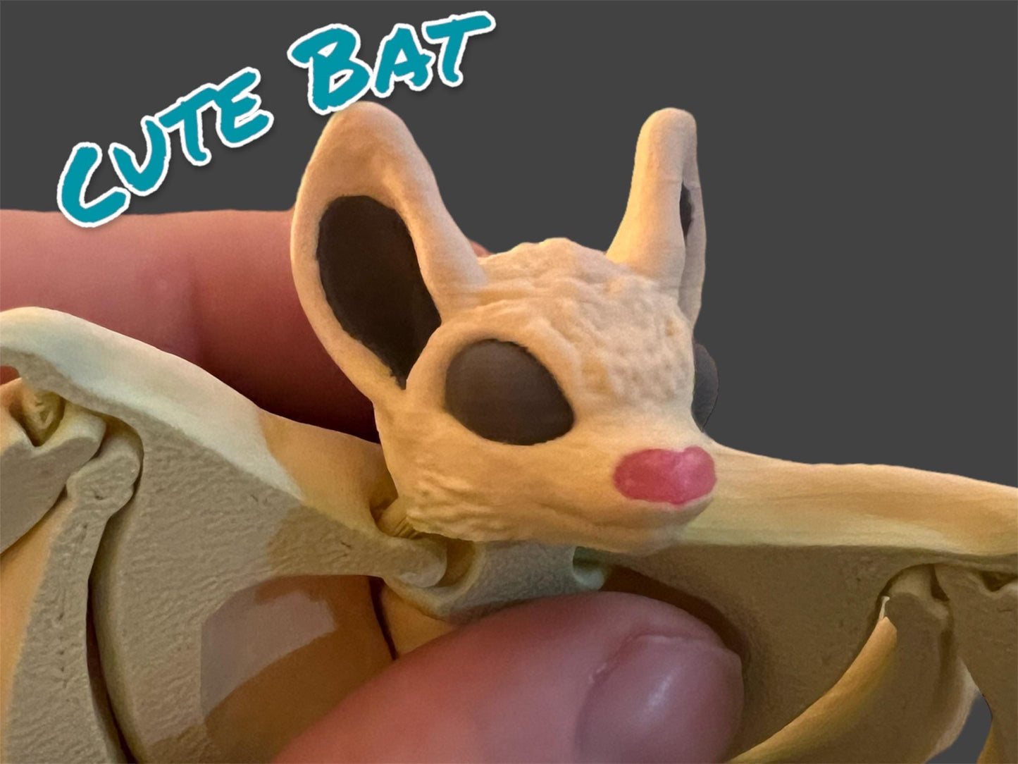 Cute Articulated Bat – Sensory Fidget Gift