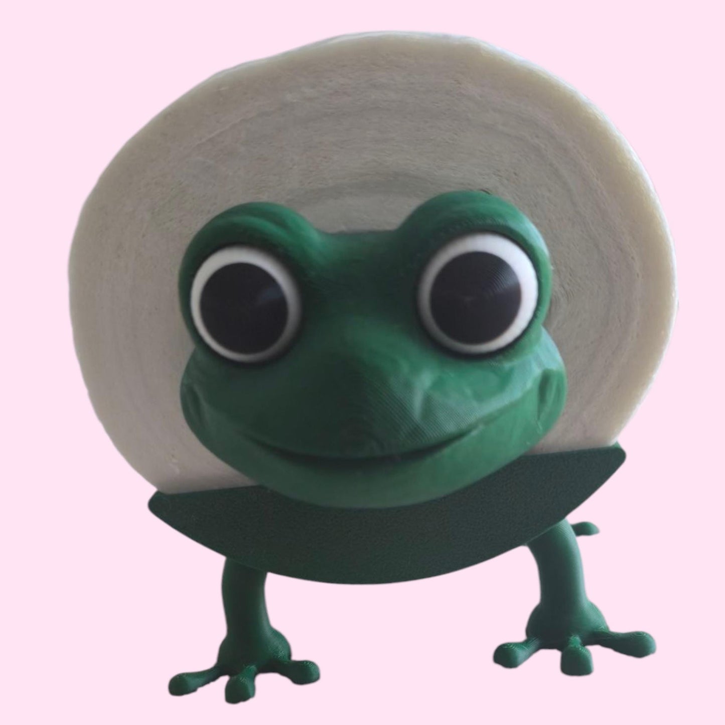 Chunky Frog Toilet Roll Holder ā Fun Quirky 3D Printed Bathroom Decor"