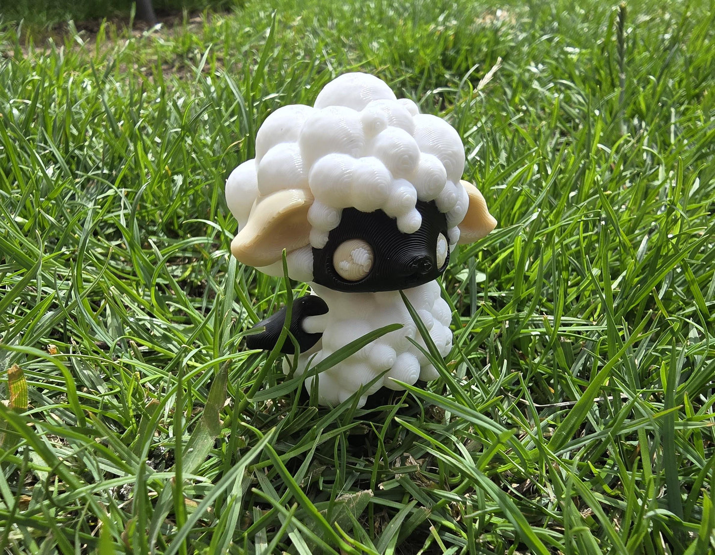 Sheep Pixie β3D Printed Fantasy Creature Figurine β Whimsical Fae Animal βCute Magical Shelf Decor β Unique Gift for Fairy & Mythical Lovers