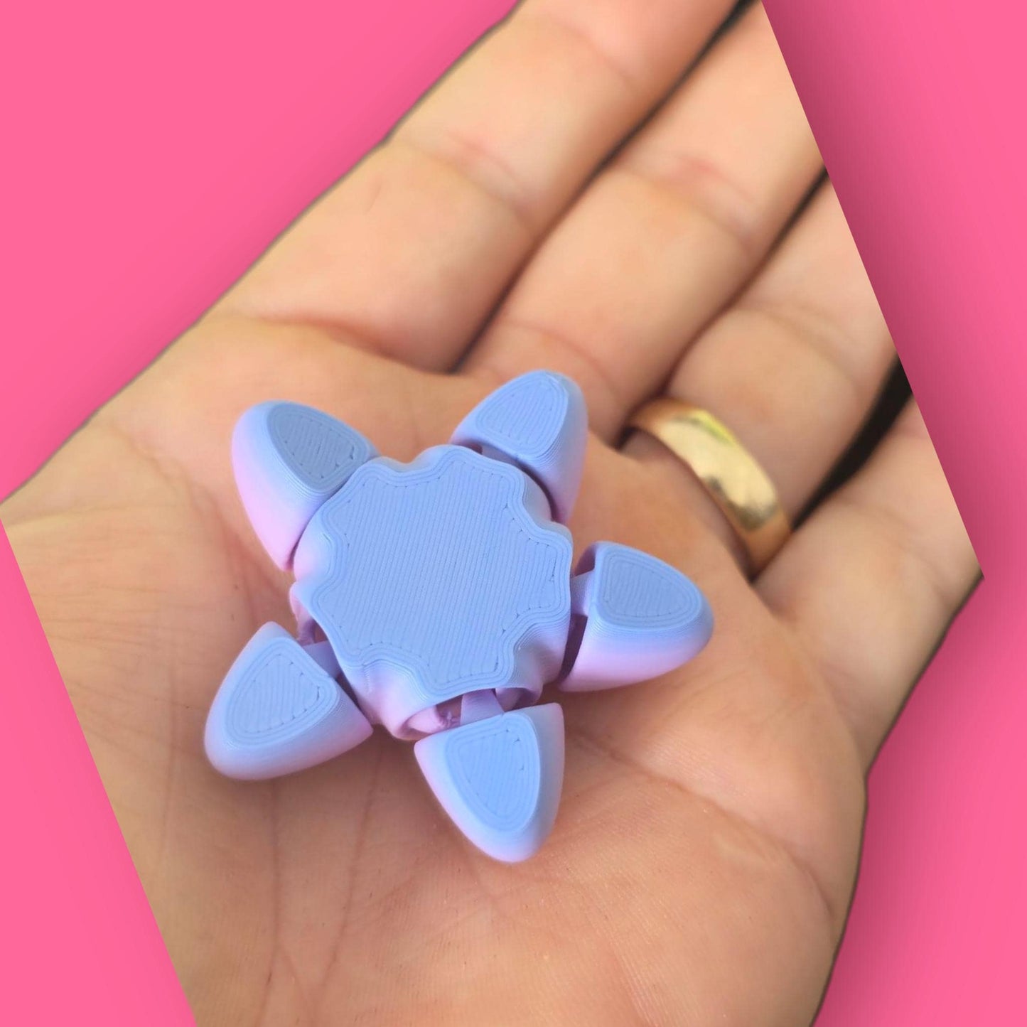 Articulated Baby Starfish Fidget ā Sensory Relief, 3D Printed Cute Sea Creature
