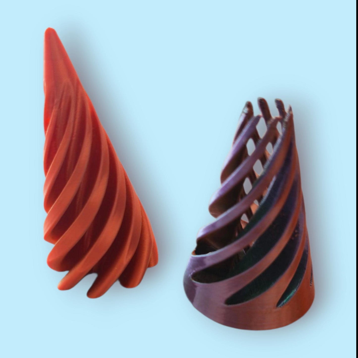 Impossible Pass-Through Fidget Cone – 3D Printed Illusion Toy – ADHD Sensory Stim – Optical Illusion Desk Toy – PLA Fidget for Focus