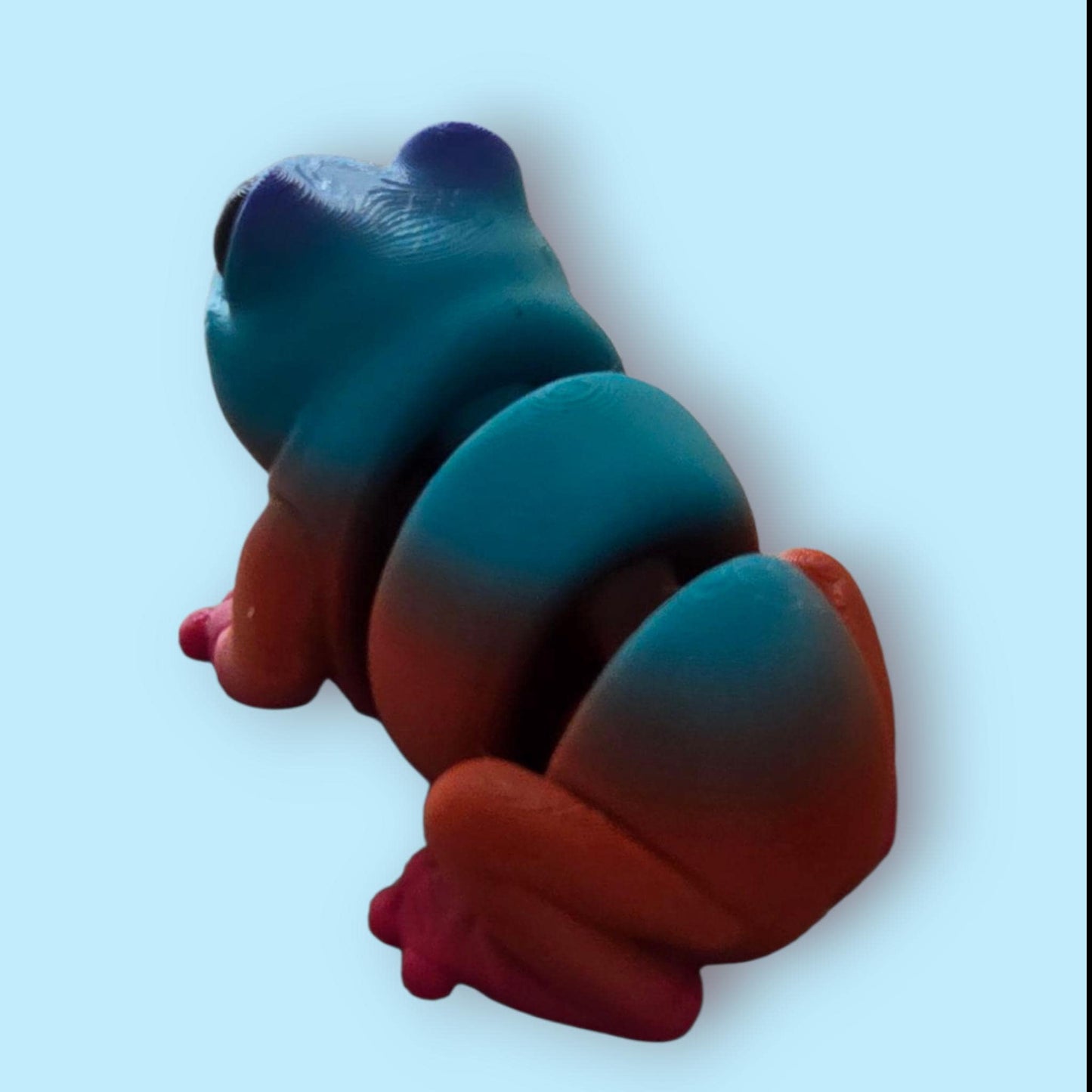 XL BullFrog β Articulated Fidget Animal Toy β Cute Desk Pet Decor β Poseable Frog Gift