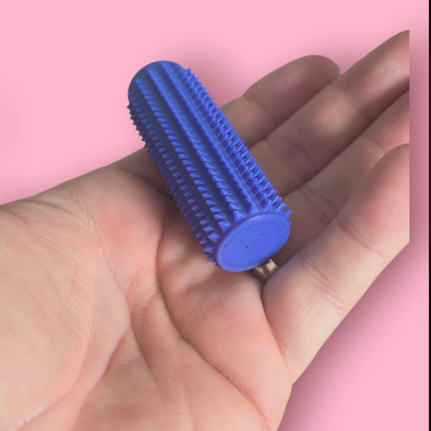 Pain Stim Roller – Deep Sensory Fidget Roller – Stim Toy – Grounding Tool for ADHD/Anxiety – Textured PLA Roller – coliflour ear aid.