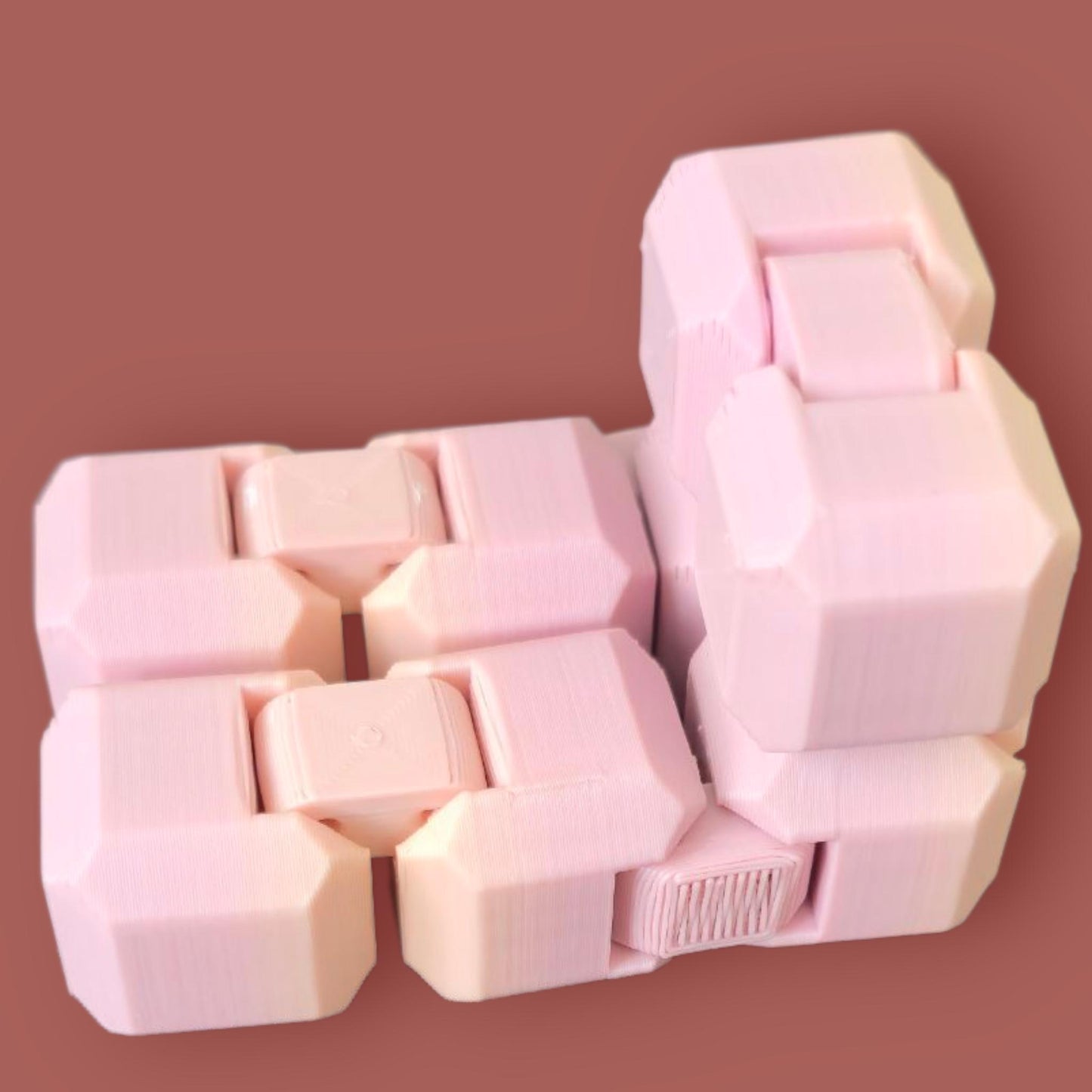 Impossible Fidget Cube ā 3D Printed Sensory Puzzle for Focus & Relief, Mind-Bending Desk Fidget