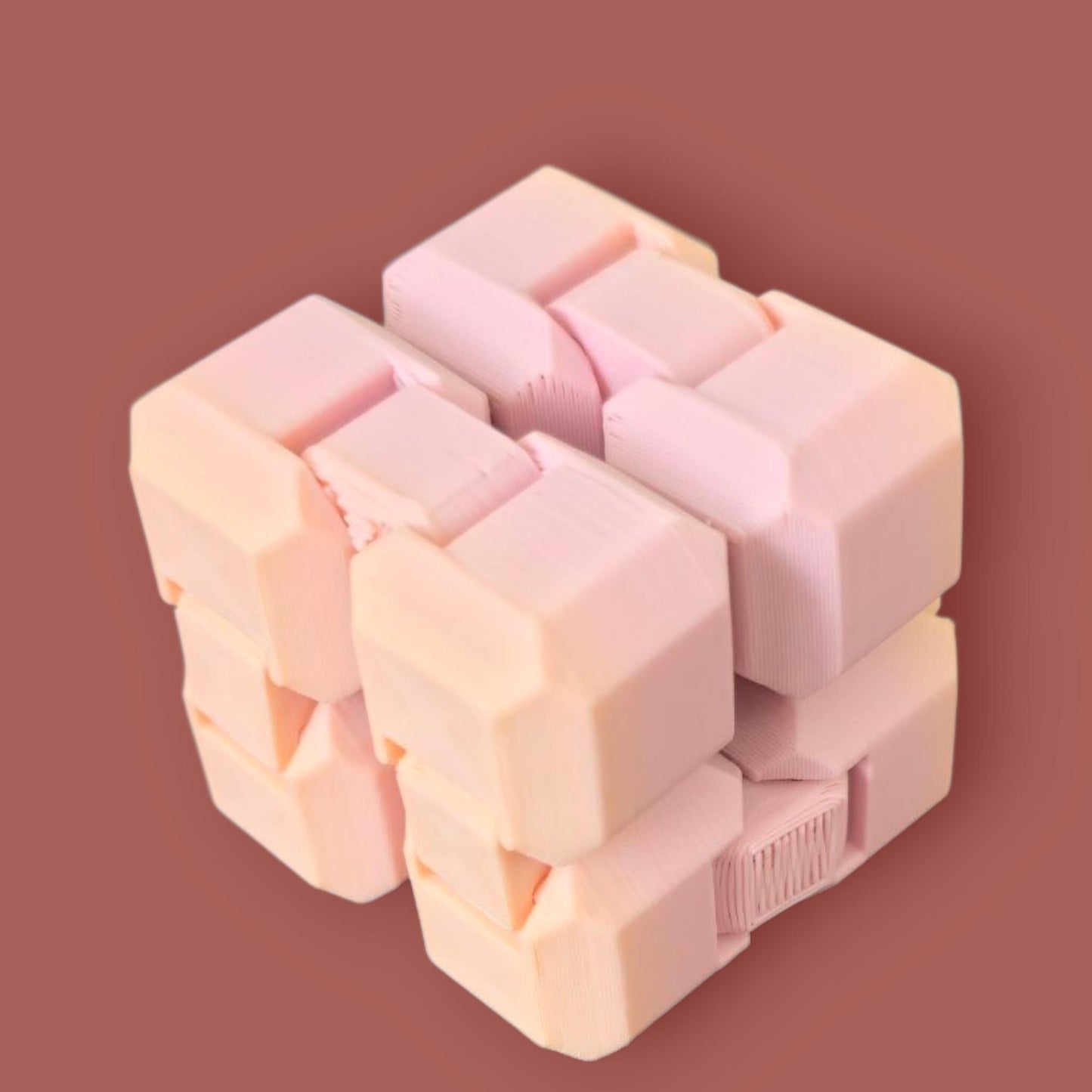 Impossible Fidget Cube ā 3D Printed Sensory Puzzle for Focus & Relief, Mind-Bending Desk Fidget