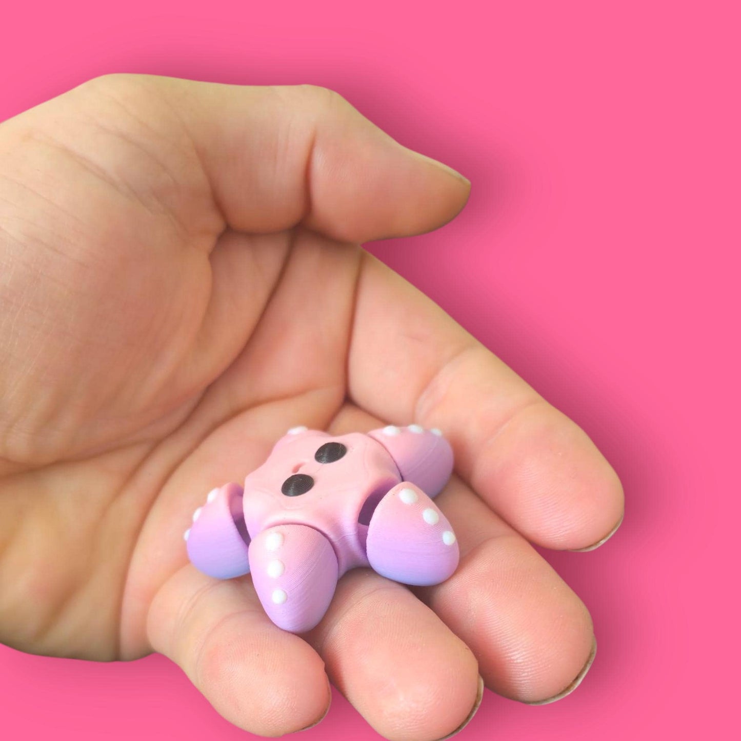 Articulated Baby Starfish Fidget ā Sensory Relief, 3D Printed Cute Sea Creature