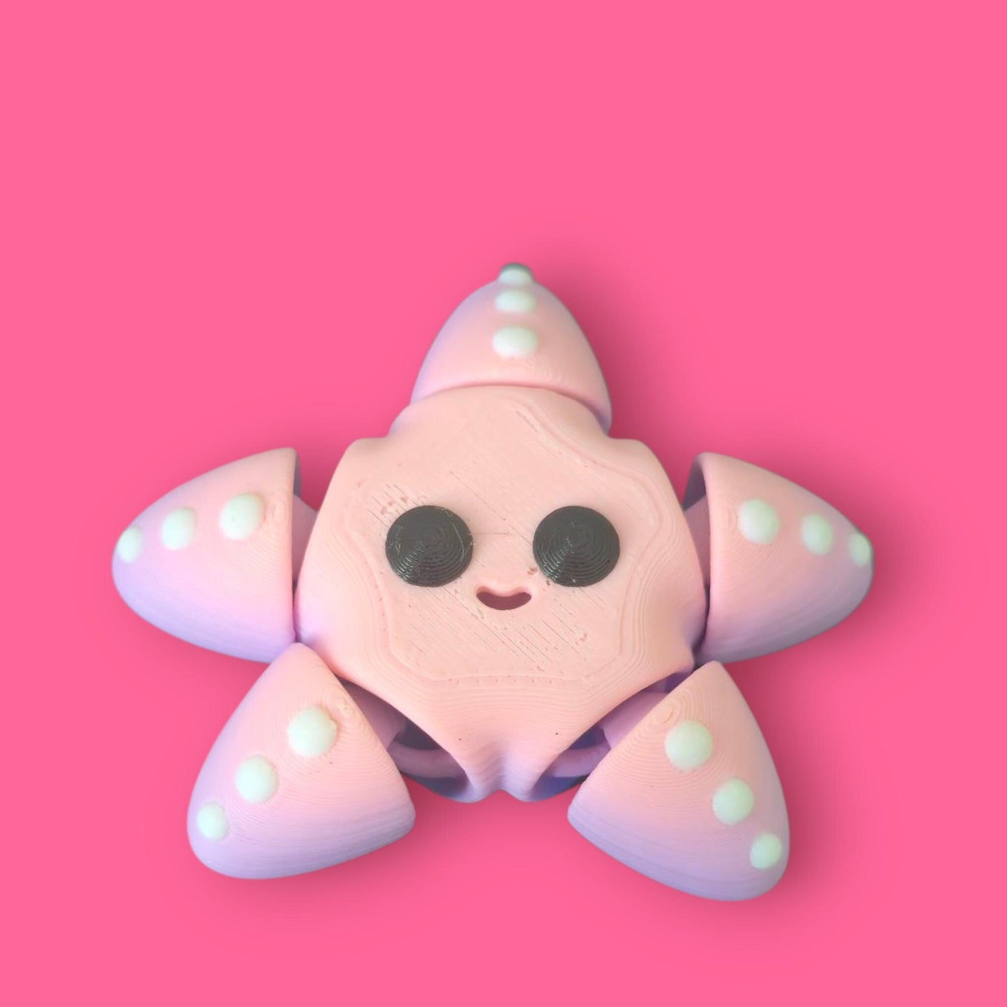 Articulated Baby Starfish Fidget ā Sensory Relief, 3D Printed Cute Sea Creature
