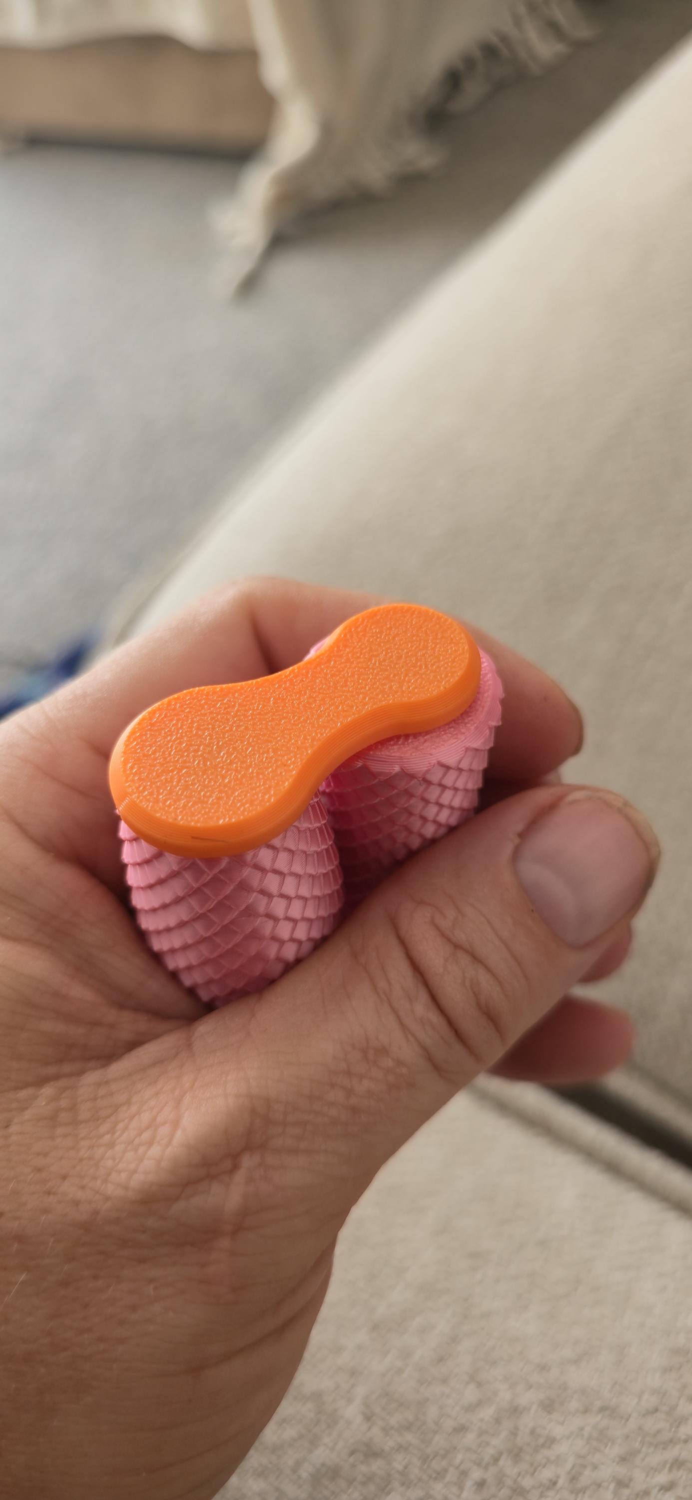 Stim Roller – Anxiety Relief Roller – 3D Printed Sensory Fidget – ADHD Aid – Handheld PLA Fidget – Smooth Calming Roller