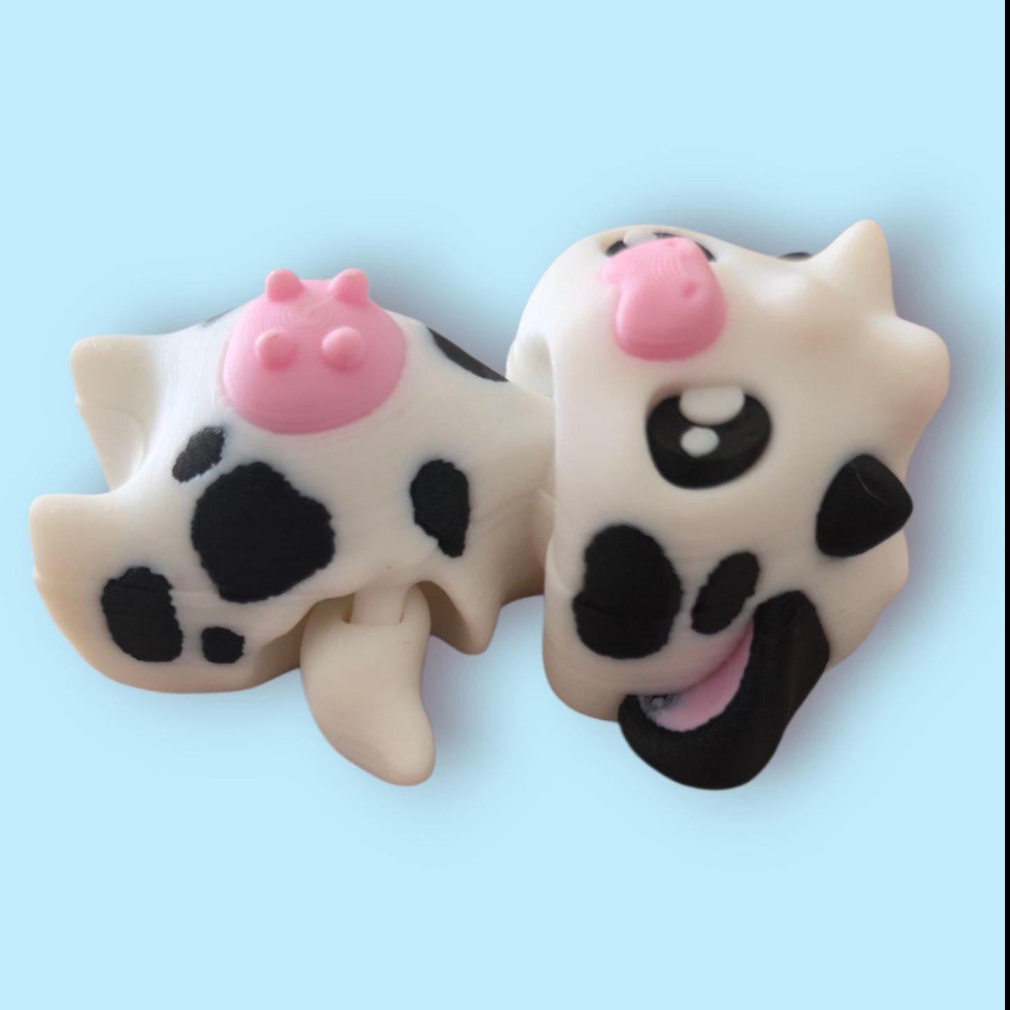 Articulated Cow Fidget  β 3D Printed Sensory Aid β ADHD Stress Relief β Cute PLA Desk Pet β Moo-ving Fidget for Tactile Fun