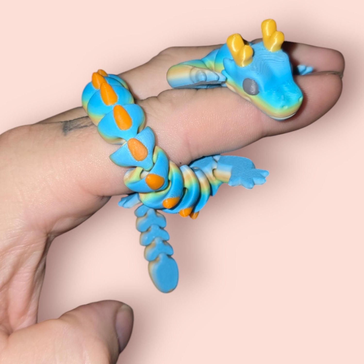Articulated Dragons – Poseable 3D Printed Fantasy Fidgets