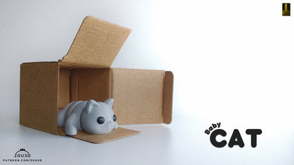 Articulated Micro Animals – Cute Sensory Fidget Friends – 3D Printed Mini Stress Relief Toys