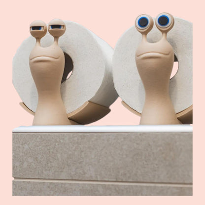 Silly Slug Toilet Roll Holder – Quirky 3D Printed Bathroom Buddy