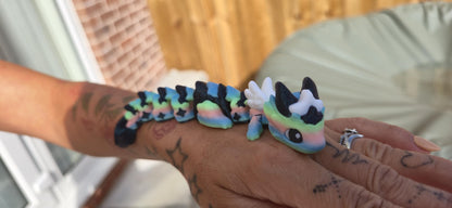 Baby Atria – 3D Printed Fantasy Alien Companion – Cute Sci-Fi Creature Toy – Cosmic Desk Pet – Unique Gift for Space & Mythical Fans
