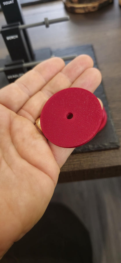 customizable 3D Printed PR Tracker for CrossFit & Powerlifting – Track Personal Records up to 470kg