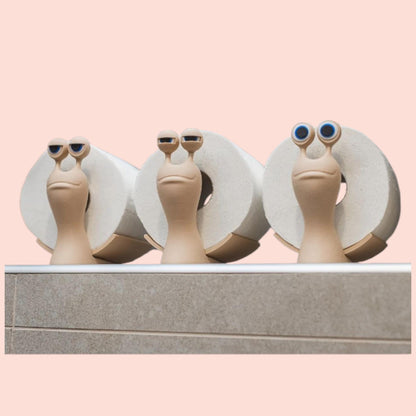 Silly Slug Toilet Roll Holder – Quirky 3D Printed Bathroom Buddy
