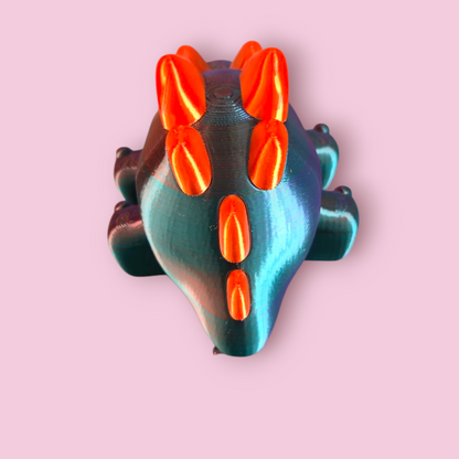 Dinosaur Sensory Toy Articulated Fidget Aid for Autism, ADHD  Anxiety Stress Relief Dino – Tactile Sensory Gift for Kids & Adults