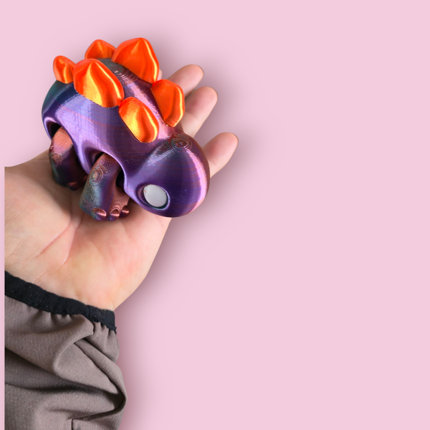 Dinosaur Sensory Toy Articulated Fidget Aid for Autism, ADHD  Anxiety Stress Relief Dino – Tactile Sensory Gift for Kids & Adults